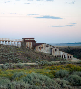 Carissa gold mine, Atlantic City, Wyoming. 2016 Art Access 300 Plates Fundraiser contribution.