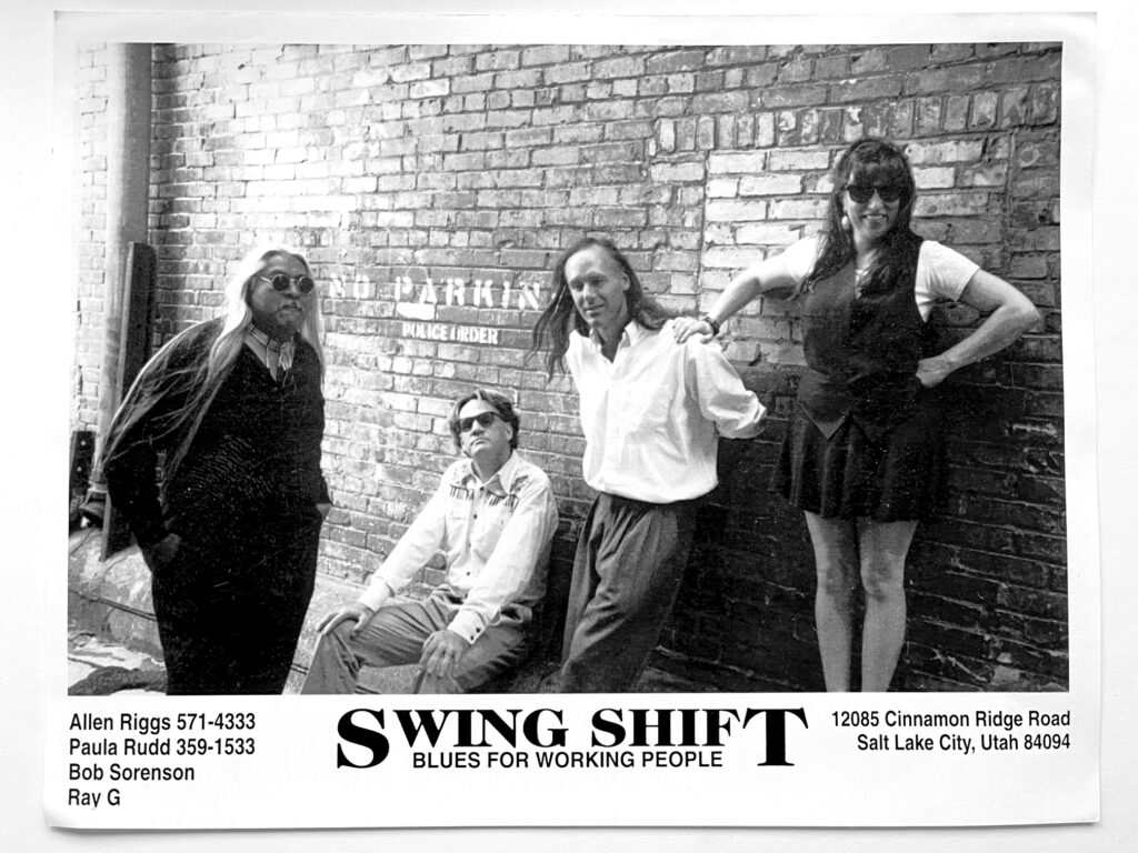 Swing Shift, Blues for the Working People, Band Flyer